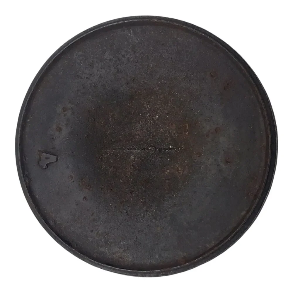 Antique J.S. Lithgow and Co Cast Iron Lid Only Gate Mark Louisville Ky Rare
